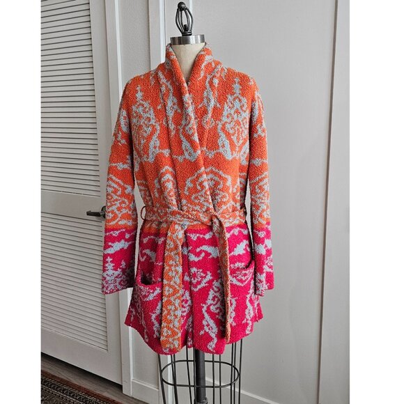BCBGMAXAZRIA Orange Knit Cardigan in size XS - Picture 2 of 6